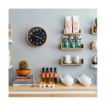 Newgate Αναλογικό Ρολόι Τοίχου Master Edwards Quartz 30cm Μεταλλικό Copper/Blue - Μπρονζέ LUGG372RAC - Image 3