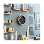 Newgate Αναλογικό Ρολόι Τοίχου Master Edwards Quartz 30cm Μεταλλικό Copper/Blue - Μπρονζέ LUGG372RAC - Image 4