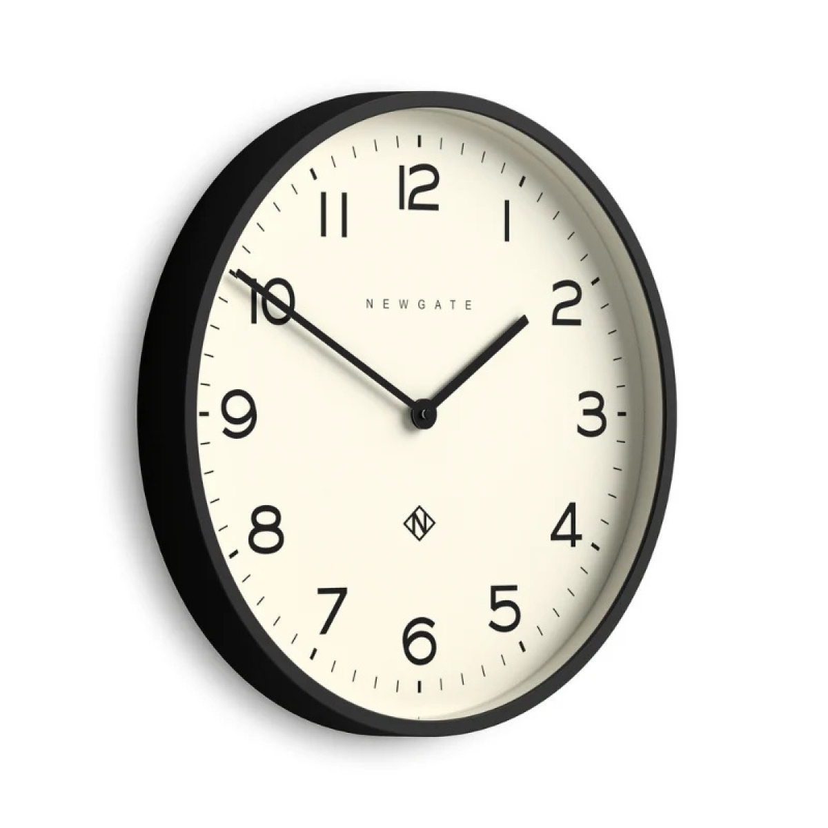 Newgate Αναλογικό Ρολόι Τοίχου Echo Number Two Quartz 45cm Ακρυλικό Μαύρο NUMTWO149K - Image 2