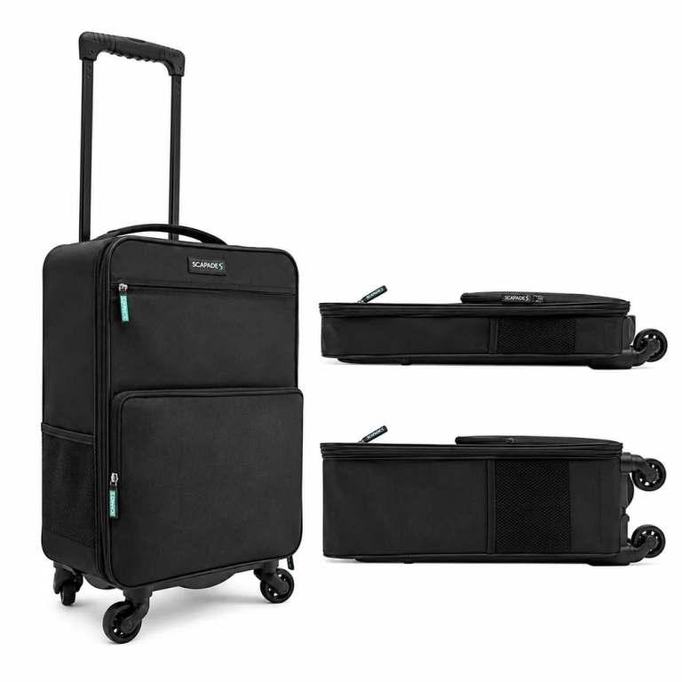 Scapade AirSlim Βαλίτσα Ταξιδίου Καμπίνας 4-Wheel Collapsible Airline Approved 55 x 35 x 20 cm