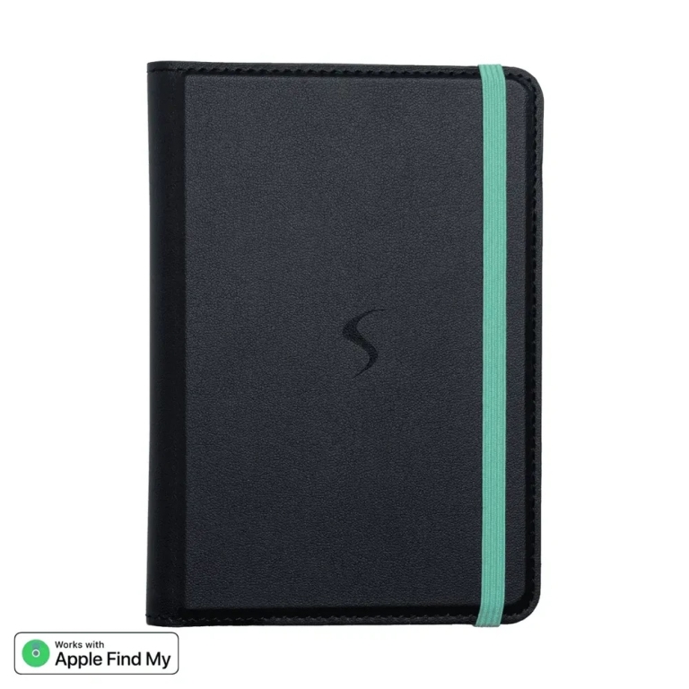 Scapade AirPass Passport Wallet Compatible with Apple Find My