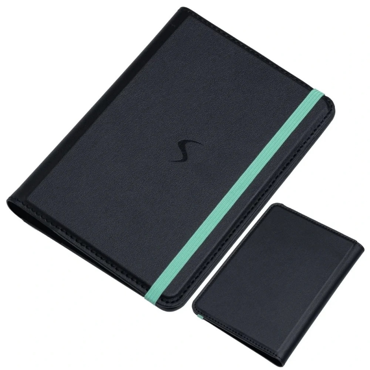 Scapade AirPass Passport Wallet Compatible with Apple Find My, Μαύρο - Image 3