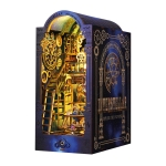 Ludistri DIY Book Nook - Explore the Universe (18x15.7x27.5 cm) with motion and music BLU0005
