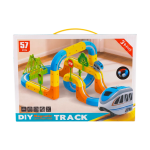 Μαγνητική Πίστα Τρένου DIY Magnetic Track 57 Τεμαχίων - Image 2