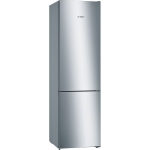 Bosch Ψυγειοκαταψύκτης 368lt NoFrost Υ203xΠ60xΒ66εκ. Χρώμα Inox KGN39VLEB