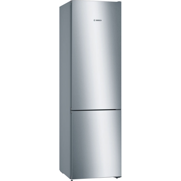 Bosch Ψυγειοκαταψύκτης 368lt NoFrost Υ203xΠ60xΒ66εκ. Χρώμα Inox KGN39VLEB