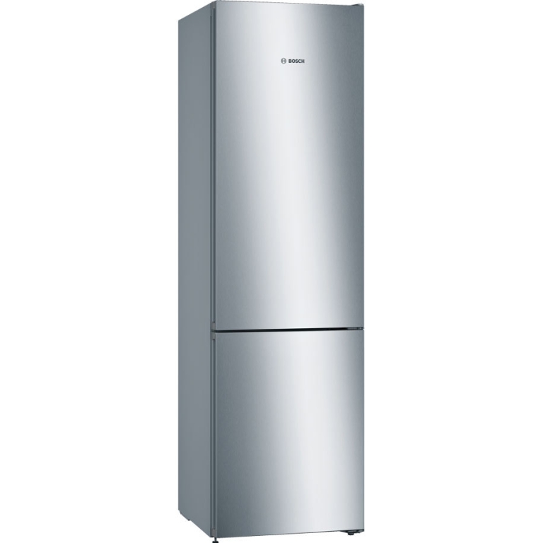 Bosch Ψυγειοκαταψύκτης 368lt NoFrost Υ203xΠ60xΒ66εκ. Χρώμα Inox KGN39VLEB