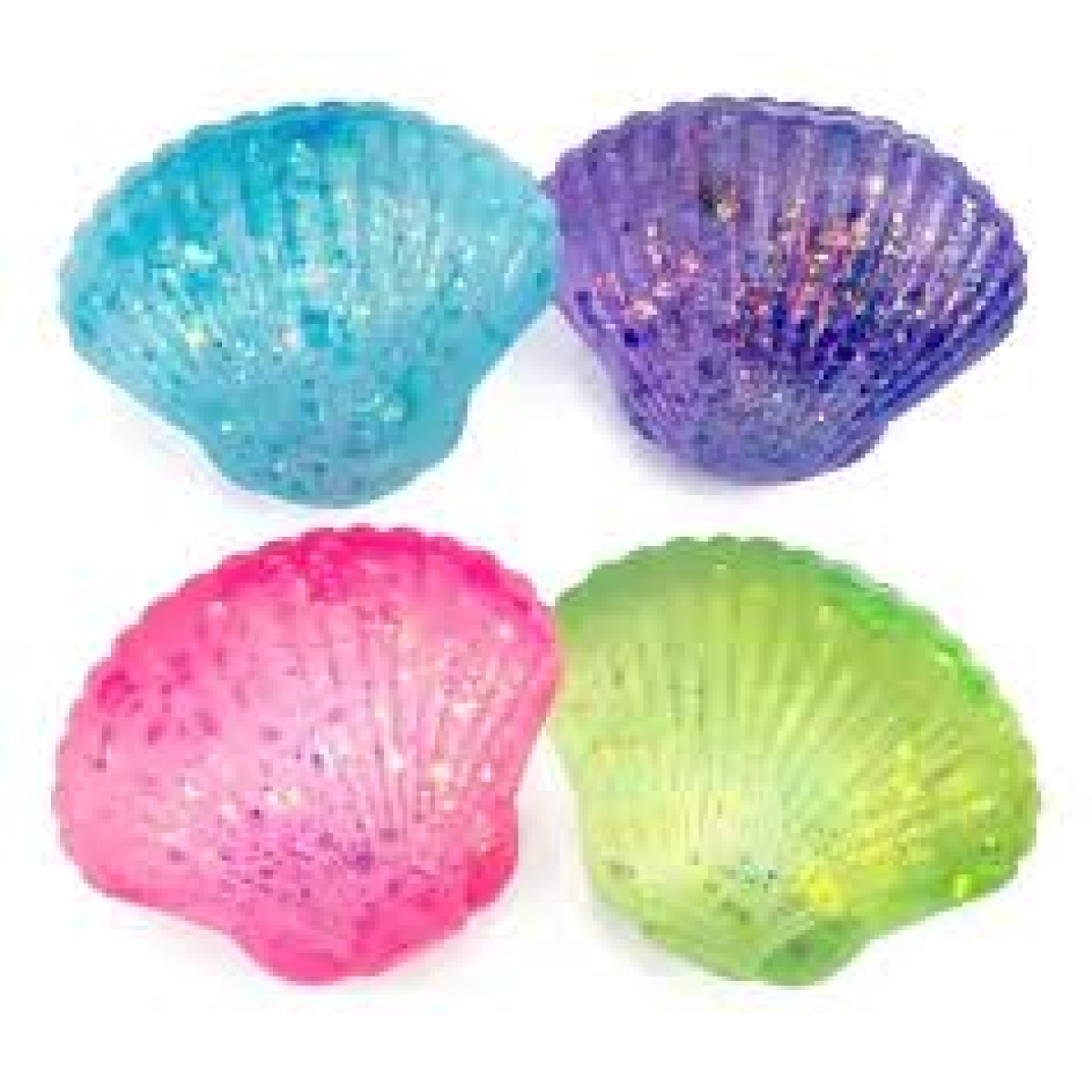 Squishy Παιχνίδι Anti-Stress Glitter Κοχύλι 86818 - Image 2