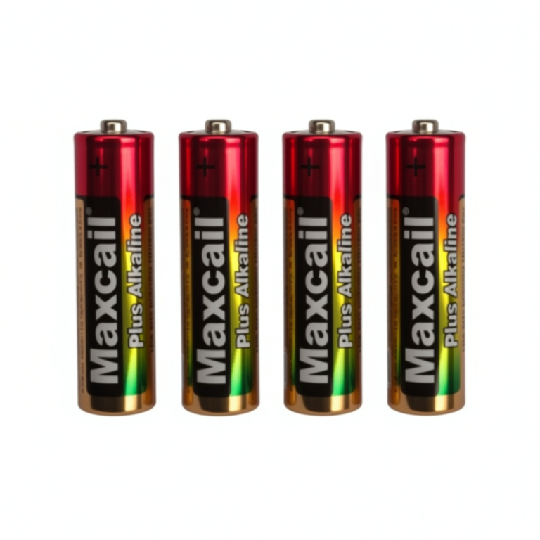 Αλκαλικές Μπαταρίες AA Maxcail LR6 1,5V 4 Τεμάχια