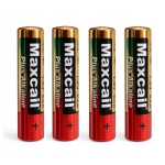 Αλκαλικές Μπαταρίες AAA Maxcail LR03 1,5V 4 Τεμάχια