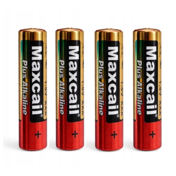 Αλκαλικές Μπαταρίες AAA Maxcail LR03 1,5V 4 Τεμάχια
