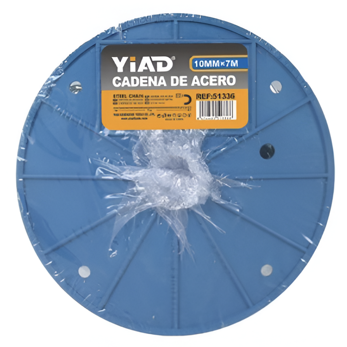 Αλυσίδα Γαλβανιζέ 10mm x 7m σε Καρούλι YiAD 51336 - Image 2