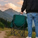 Αναδιπλούμενη Καρέκλα Παραλίας/Camping Αλουμινίου 40x40x67 CY-8303 - Image 6