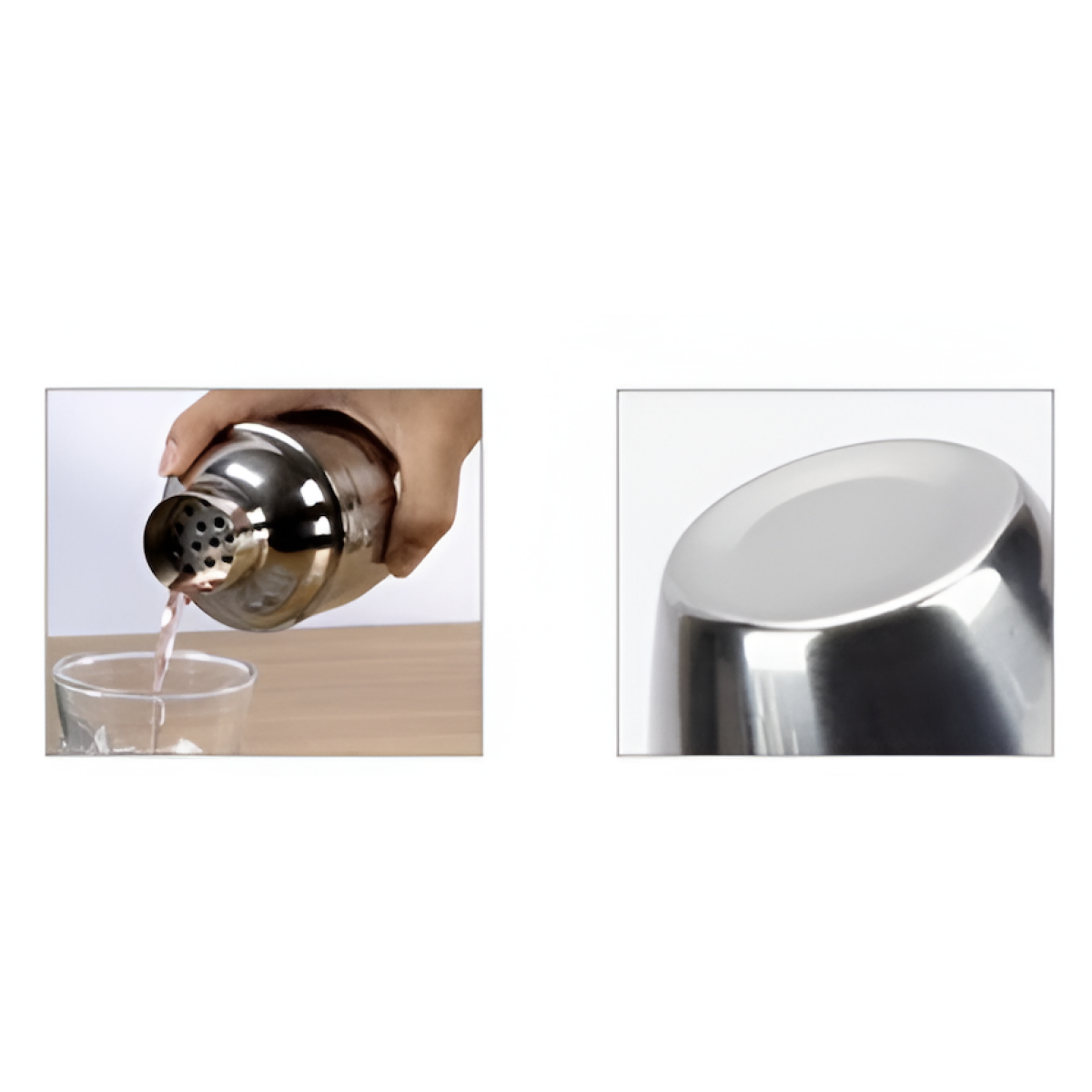 Ανοξείδωτο Σέικερ Cocktail 350ml 523879 - Image 3