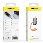 Αντάπτορας USB Σε Type-C Awei A18T