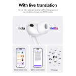 Ασύρματα Bluetooth Ακουστικά με AI Μετάφραση & Καρδιακό Παλμό Hoco EW98 - Image 4