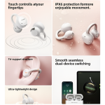Ασύρματα Bluetooth Ακουστικά OWS Awei TZ60 Λευκά - Image 2