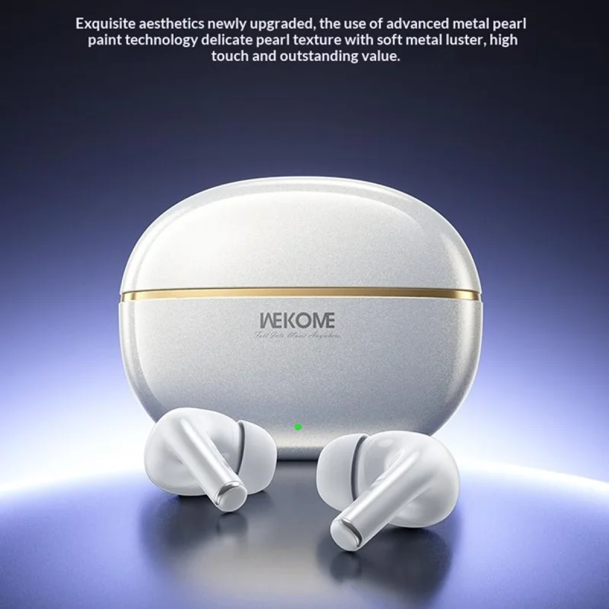 Ασύρματα Bluetooth Ακουστικά TWS με Θήκη Φόρτισης Type-C Wekome WS-33 - Image 6