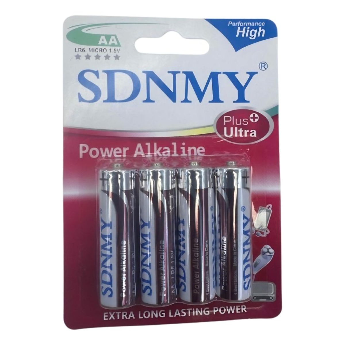 Μπαταρίες SDNMY AA 1,5V σε Συσκευασία 4 Τεμαχίων