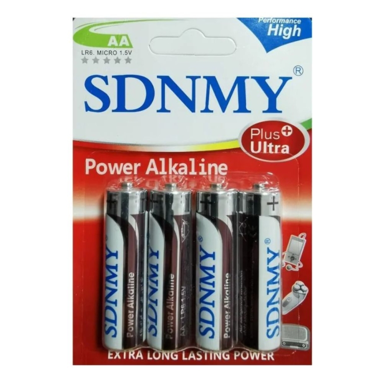 Μπαταρίες SDNMY AA 1,5V σε Συσκευασία 4 Τεμαχίων