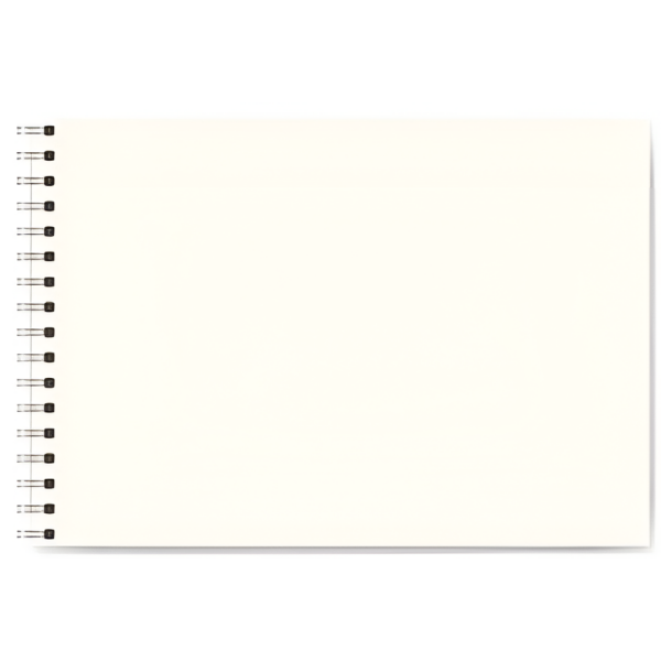 Μπλοκ Σχεδίου Β4 24 Φύλλων 160gsm με Σπιράλ Alsuomi AL9732