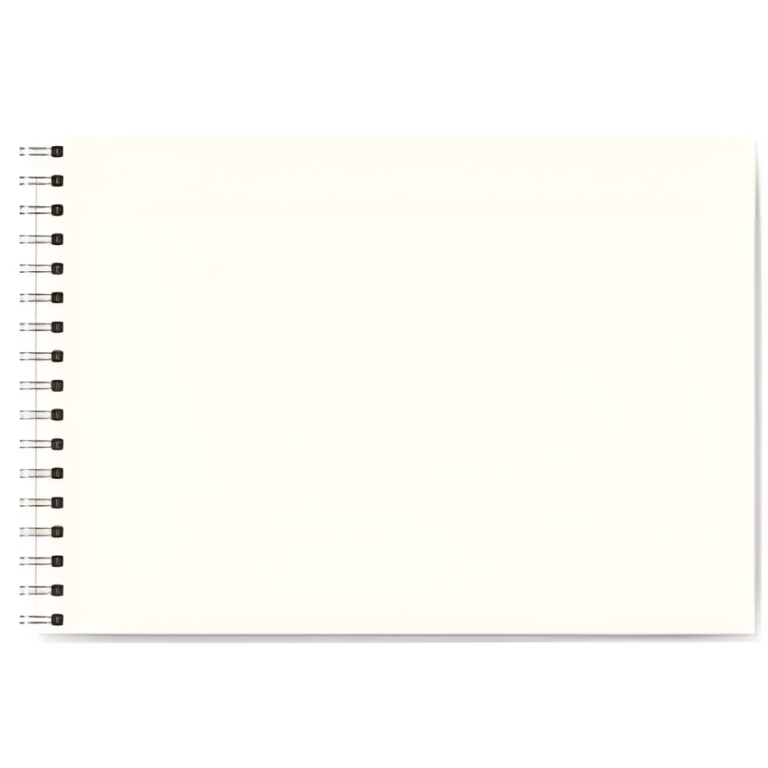 Μπλοκ Σχεδίου Β4 24 Φύλλων 160gsm με Σπιράλ Alsuomi AL9732