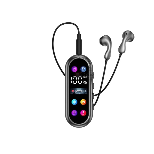 Bluetooth Ακουστικά με Κλιπ και Έγχρωμη Οθόνη Q-27