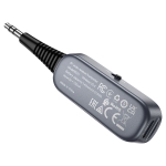 Bluetooth Receiver AUX 3.5mm με Bluetooth 5.4 Γκρι - Borofone BC51 Clear Way - Image 4