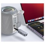 Bluetooth Receiver AUX 3.5mm με Bluetooth 5.4 Γκρι - Borofone BC51 Clear Way - Image 5