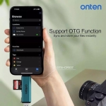 Card Reader USB & Type-C Σε SD / Micro SD / TF Onten OTN-CR537 - Image 2
