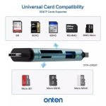 Card Reader USB & Type-C Σε SD / Micro SD / TF Onten OTN-CR537 - Image 3