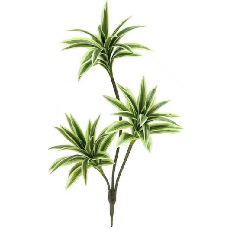 Διακοσμητικό Τεχνητό Φυτό Dracaena Πράσινο 0109-04