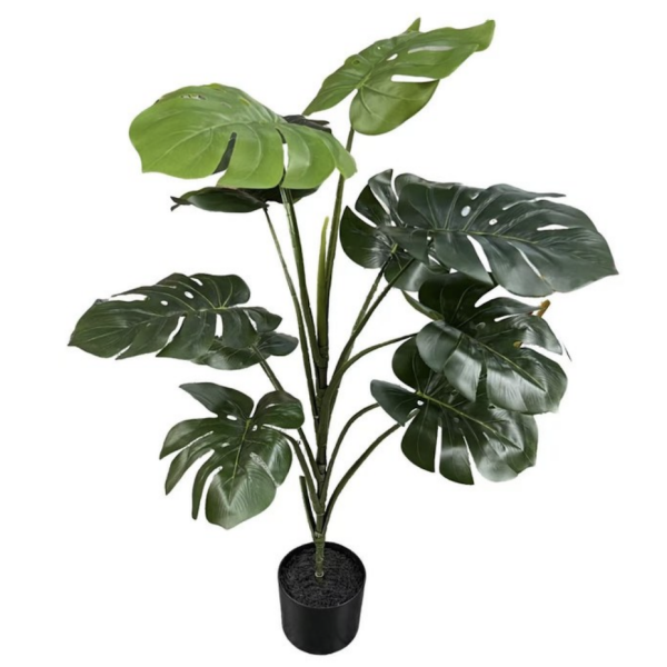 Διακοσμητικό Τεχνητό Φυτό Monstera σε Γλάστρα 85cm 0211-02