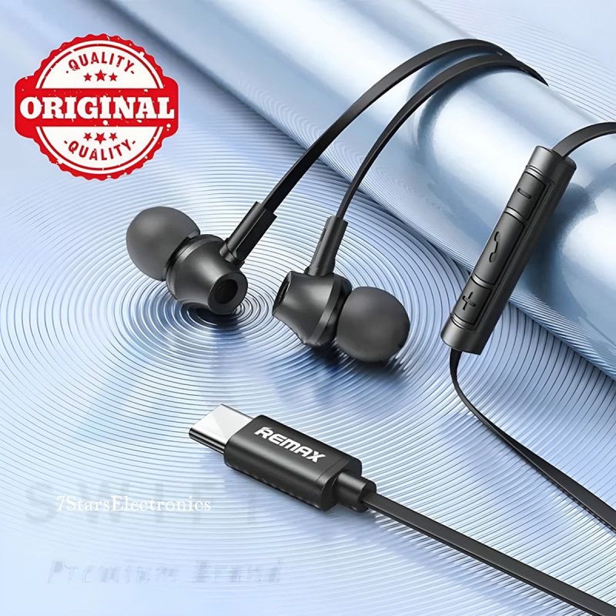 Ενσύρματα In-Ear Ακουστικά Type-C με Μικρόφωνο Remax RM-510A - Image 2