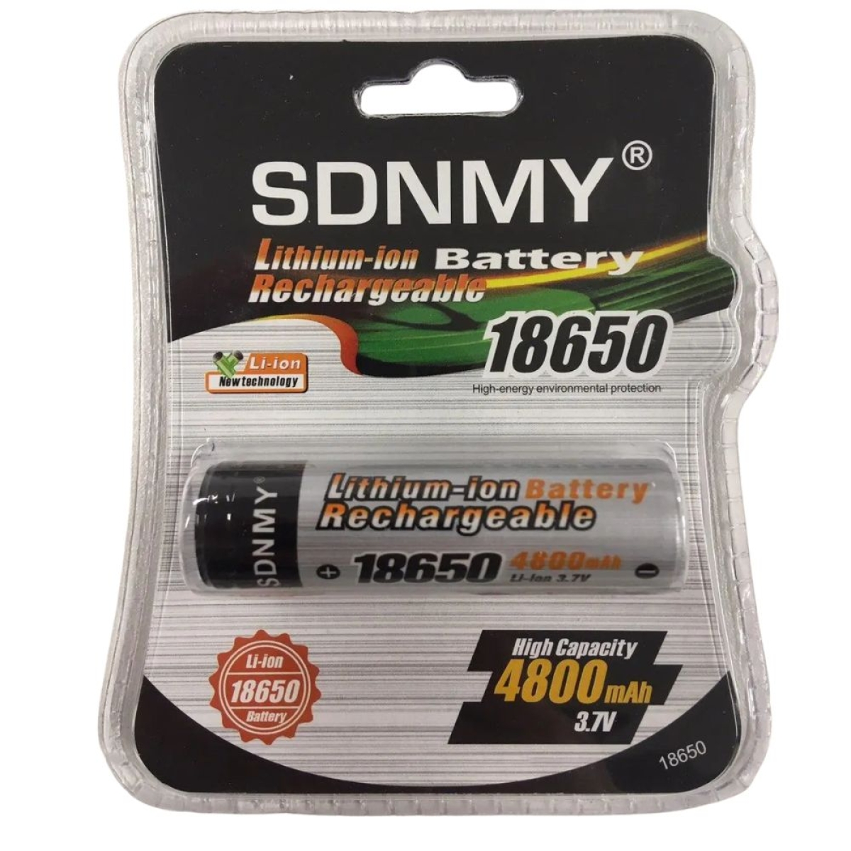 Επαναφορτιζόμενη Μπαταρία 18650 SDNMY 4800mAh 3,7V