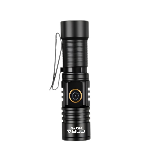 Επαναφορτιζόμενος Φακός Αλουμινίου COBA CB-F312 BL-CB-F312