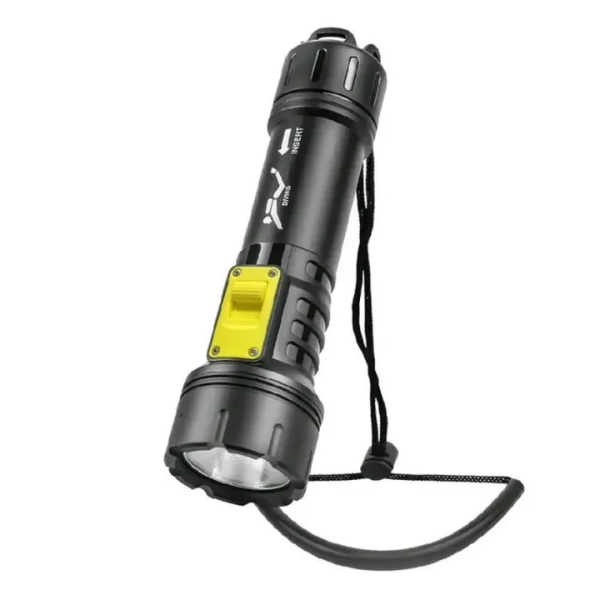 Επαναφορτιζόμενος Φακός Κατάδυσης LED 1000lm IPX8 με Μπαταρία 9200mAh COBA CB-D505