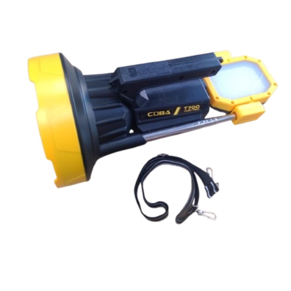 Επανφορτιζόμενος Φακός LED COBA T700 P90 Type-C