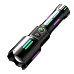 Επαναφορτιζόμενος Φακός LED με Μπαταρία 26650 8800mAh