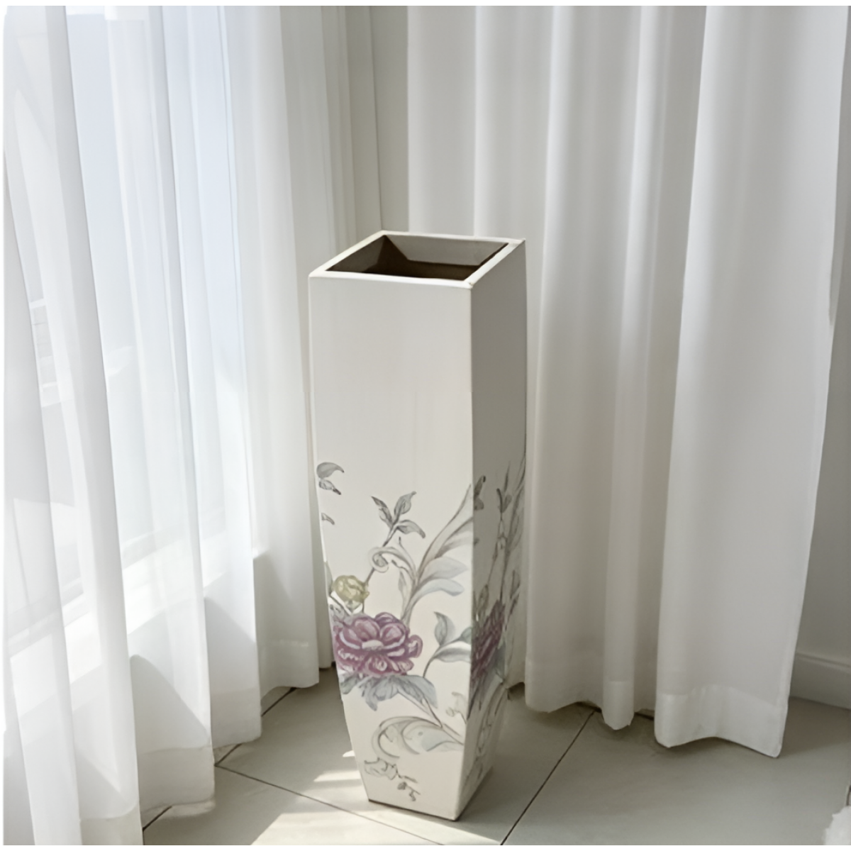 Επιδαπέδιο Διακοσμητικό Βάζο Floral 58cm SDS-29370