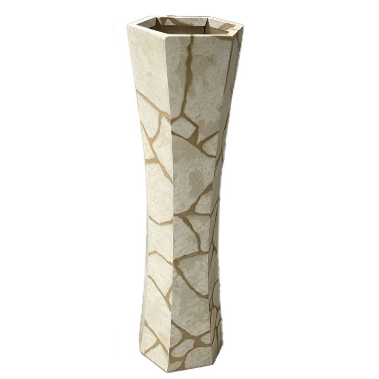 Επιδαπέδιο Διακοσμητικό Βάζο Stone 58cm SDS-29371