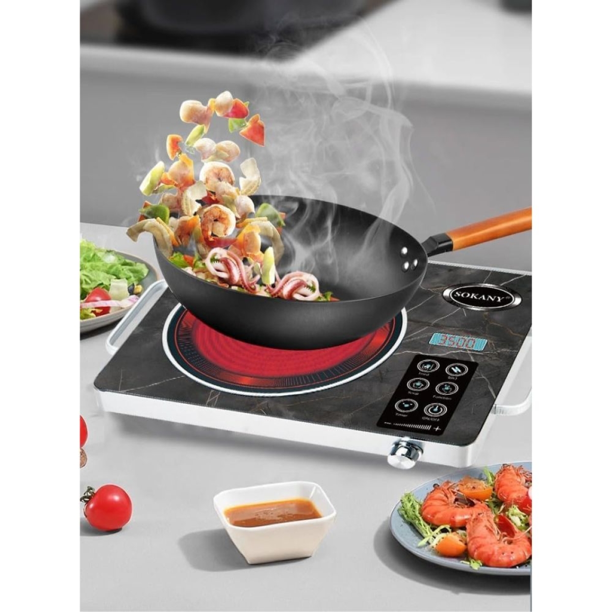 Επιτραπέζια Υπέρυθρη Εστία Sokany SK-07073 3500W