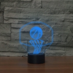 Επιτραπέζιο Φωτιστικό LED 3D Illusion Με 7 Χρώματα - Μπασκέτα - Image 6