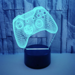 Επιτραπέζιο Φωτιστικό LED 3D Illusion Με 7 Χρώματα - Gamepad - Image 8