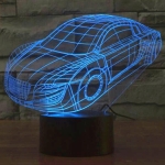 Επιτραπέζιο Φωτιστικό LED 3D Illusion Με 7 Χρώματα - Αυτοκίνητο - Image 10