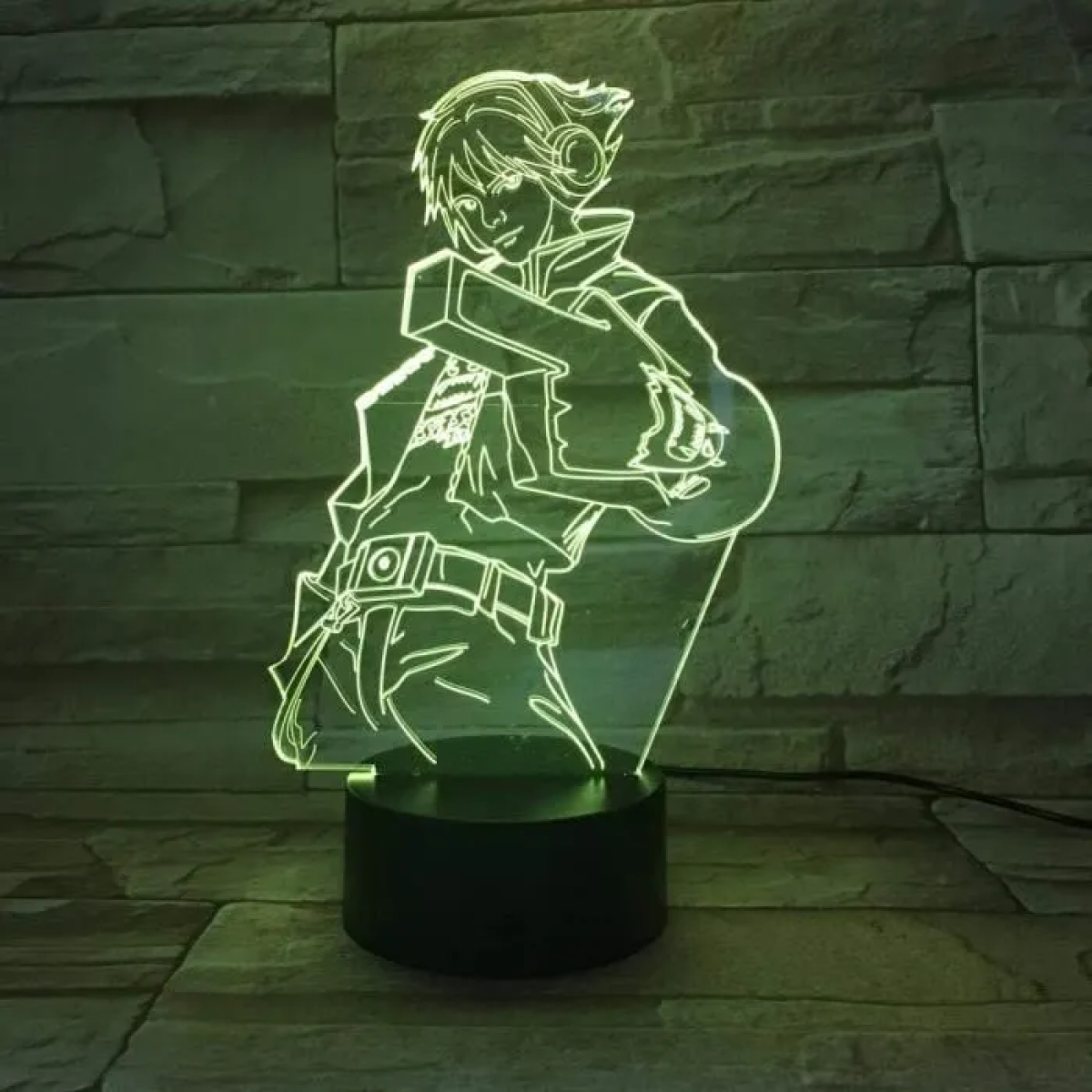 Επιτραπέζιο Φωτιστικό LED 3D Illusion Με 7 Χρώματα - Ezreal League of Legends - Image 8