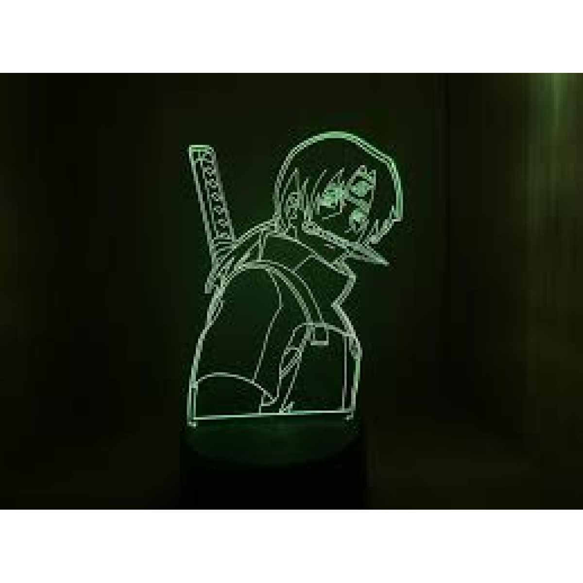 Επιτραπέζιο Φωτιστικό LED 3D Illusion Με 7 Χρώματα - Itachi Uchiha - Image 6