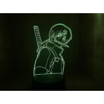Επιτραπέζιο Φωτιστικό LED 3D Illusion Με 7 Χρώματα - Itachi Uchiha - Image 6