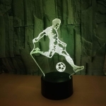 Επιτραπέζιο Φωτιστικό LED 3D Illusion Με 7 Χρώματα - Ποδόσφαιρο - Image 8
