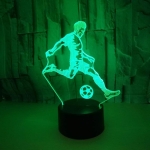 Επιτραπέζιο Φωτιστικό LED 3D Illusion Με 7 Χρώματα - Ποδόσφαιρο - Image 6